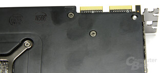 Radeon HD 6950 CF-Anschlüsse