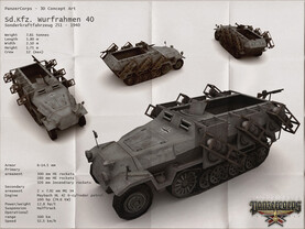 Panzer Crops: Konzeptzeichnung