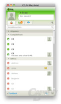ICQ für Mac (Kontaktliste)