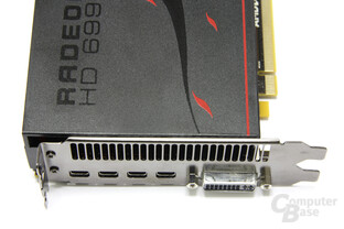 Radeon HD 6990 Anschlüsse