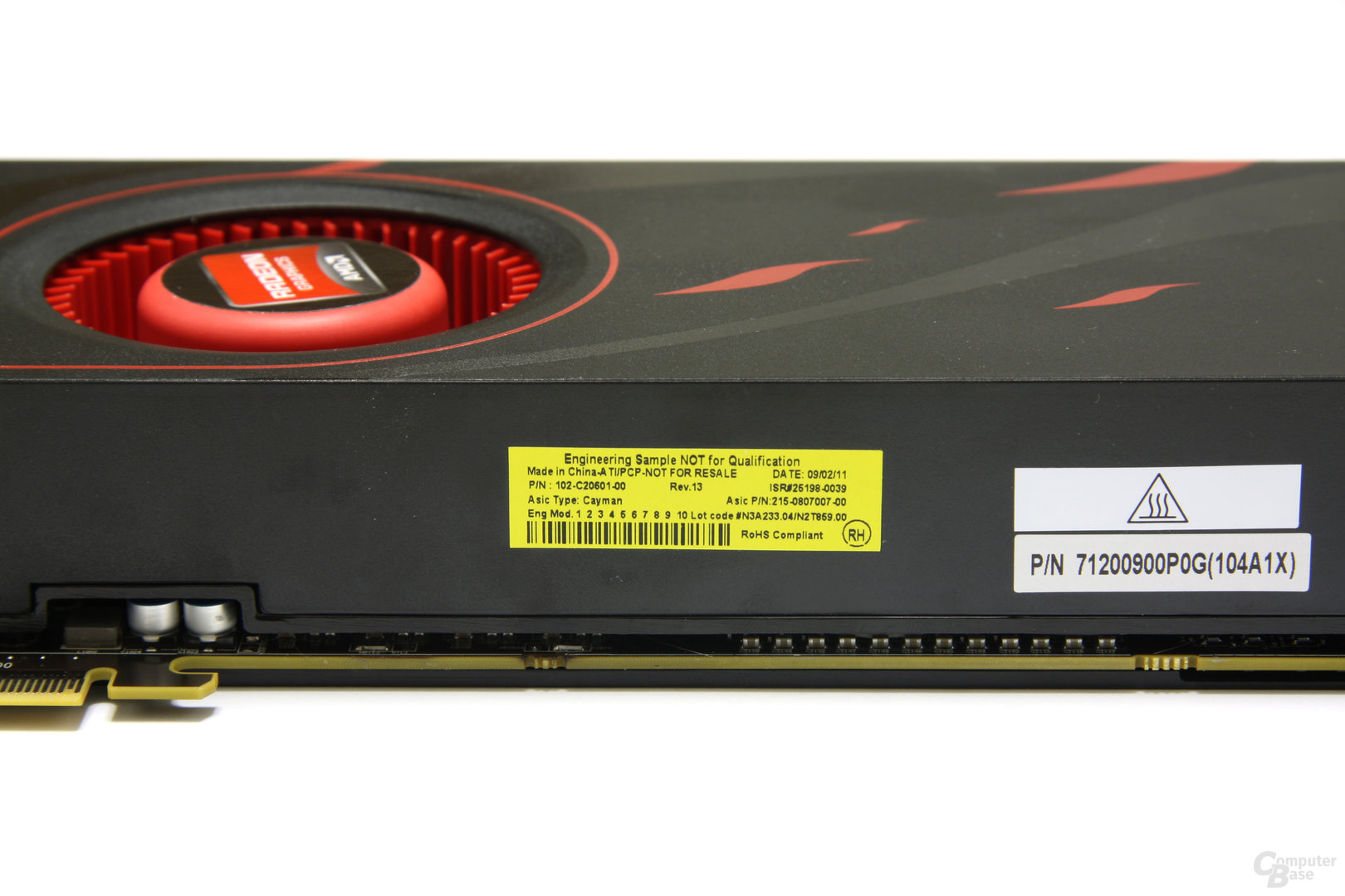 Radeon HD 6990 Aufkleber