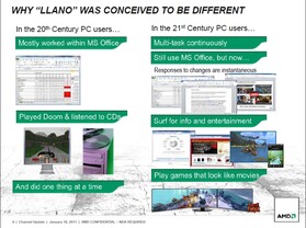 AMD: „Llano designed for Multi-Tasking“