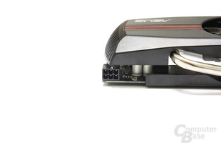 GeForce GTX 550 Ti DirectCU TOP Stromanschluss GeForce GTX 550 Ti DirectCU TOP Stromanschluss