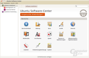 Ubuntu 10.10 – Software-Center