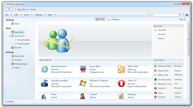 Windows 8 – App Store