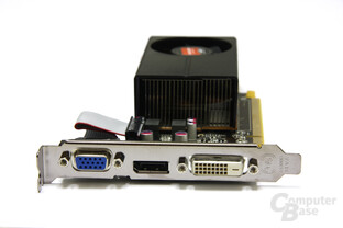 Radeon HD 6670 Slotblech