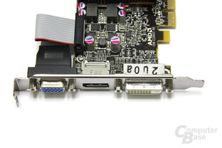 Radeon HD 6670 Anschlüsse