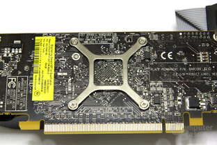 Radeon HD 6670 GPU-Rückseite