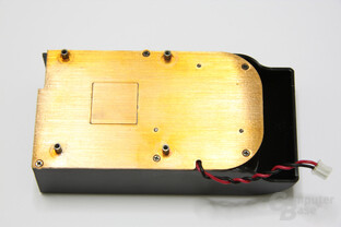 Radeon HD 6670 Kühlerrückseite