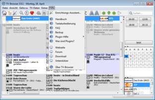 TV-Browser – Hilfe