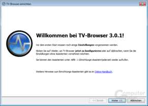 Willkommen bei TV-Browser