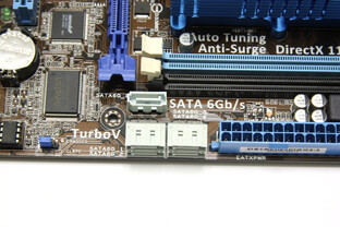 Asus E35M1-M Pro SATA-Anschlüsse