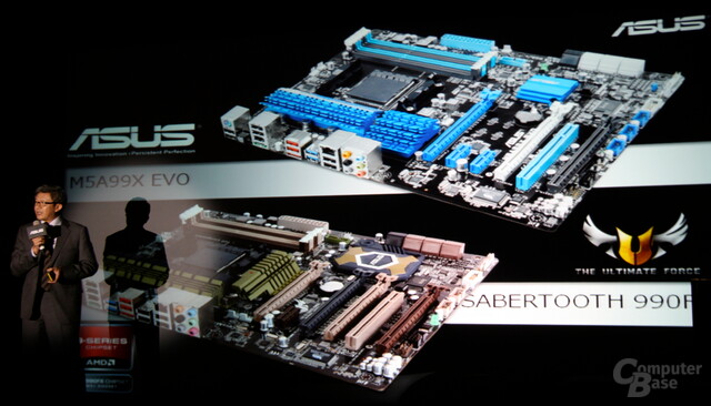 Asus-Mainboards für Sockel AM3+
