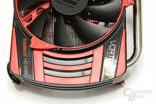 Radeon HD 6950 Vortex PCS+ von oben Radeon HD 6950 Vortex PCS+ von oben