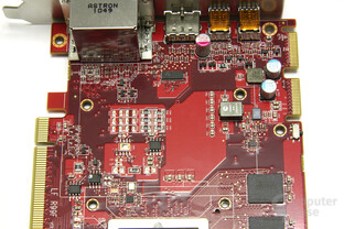 Radeon HD 6950 Vortex PCS+ Bauteile Radeon HD 6950 Vortex PCS+ Bauteile