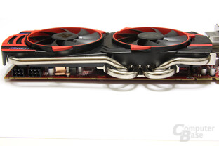 Radeon HD 6950 Vortex PCS+ Heatpipes Radeon HD 6950 Vortex PCS+ Heatpipes