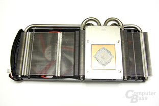 Radeon HD 6950 Vortex PCS+ Kühlerrückseite Radeon HD 6950 Vortex PCS+ Kühlerrückseite