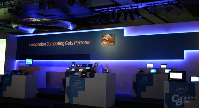 Intel-Pressekonferenz zu Netbooks & Tablets