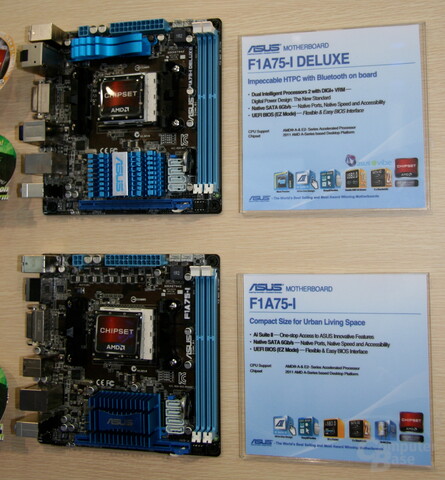 Asus: Mini-ITX-Platinen für „Llano“