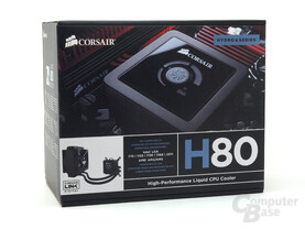 Corsair H80 Verpackung
