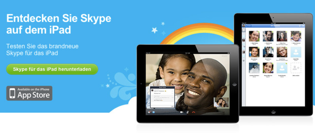 Skype für iPad