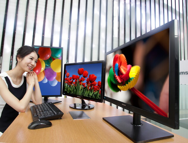 Samsung-LCDs mit PLS-Panel