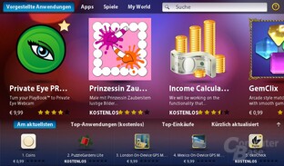 Screenshot BlackBerry Playbook
