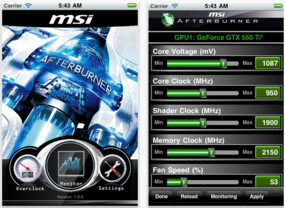 MSI Afterburner für iOS