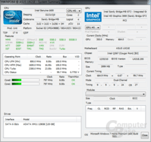 Asus Zenbook UX21E: System im Leerlauf