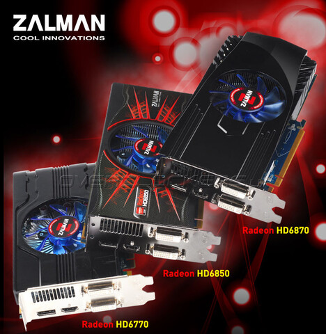 Radeon-Grafikkarten von Zalman