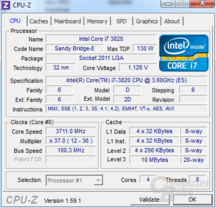 Intel Core i7-3820 im Turbo für alle Kerne undervoltet Intel Core i7-3820 im Turbo für alle Kerne undervoltet