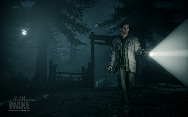 Erster Screenshot aus "Alan Wake" für den PC
