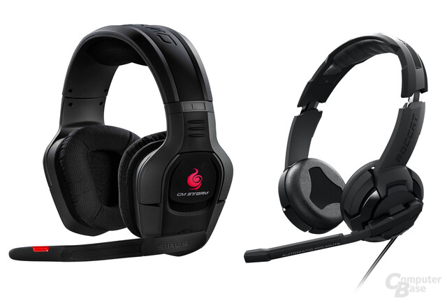 CMStorm Sirus und Roccat Kulo