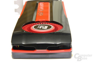 Radeon HD 7970 von hinten Radeon HD 7970 von hinten