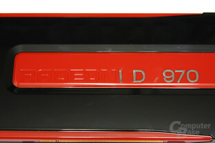 Radeon HD 7970 abfallender Schriftzug Radeon HD 7970 abfallender Schriftzug