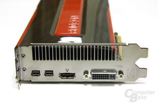 Radeon HD 7950 Slotblech Radeon HD 7950 Slotblech