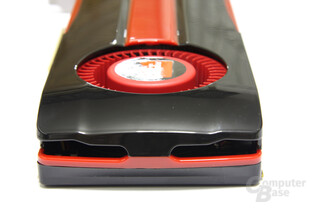 Radeon HD 7950 von hinten Radeon HD 7950 von hinten