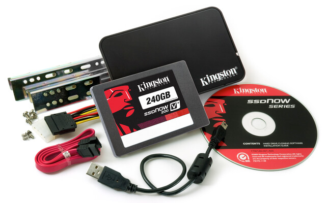 Kingston SSDNow V+ 200 mit Upgrade-Kit