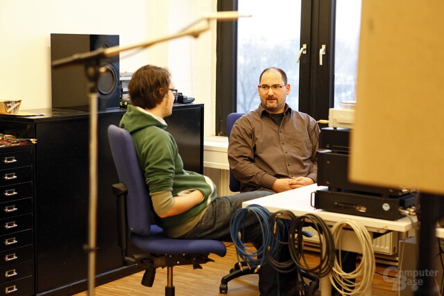 Christoph Winklmeier plaudert aus dem Nähkästchen