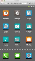 Firefox OS - Homescreen