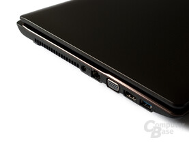 Asus X53SK: Anschlüsse links
