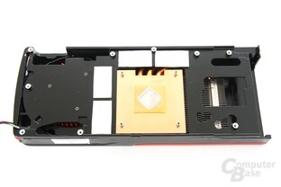 Radeon HD 7870 Kühlerrückseite Radeon HD 7870 Kühlerrückseite