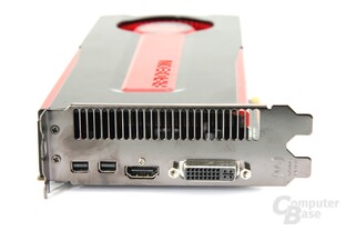 Radeon HD 7850 Slotblech Radeon HD 7850 Slotblech