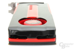 Radeon HD 7850 von hinten Radeon HD 7850 von hinten