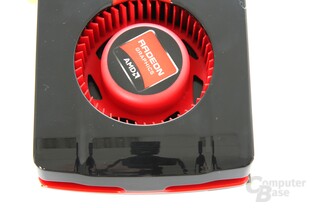 Radeon HD 7850 von oben Radeon HD 7850 von oben