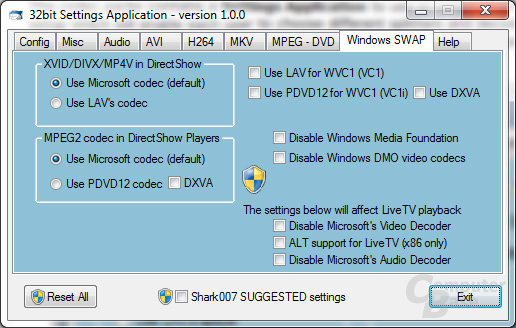 Windows 8 Codecs