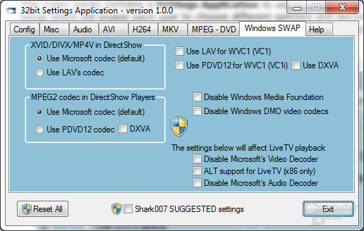 Windows 8 Codecs