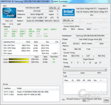 Samsung 530U3B: System unter Last