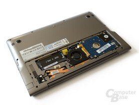 Samsung 530U3B: RAM und Festplatte