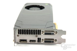 GeForce GTX 680 Slotblech